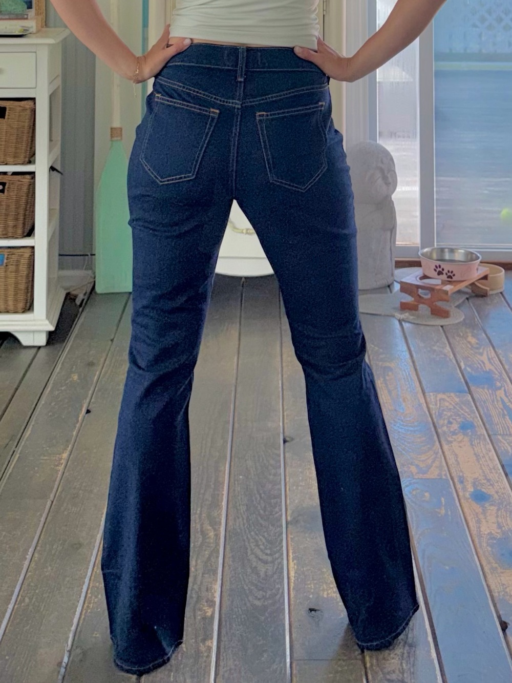 ABERCROMBIE & FITCH Mid-rise Bootcut Jean, curve love